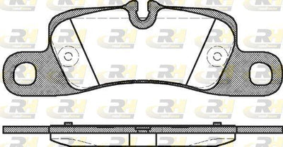 ROADHOUSE 21379.00 Brake Pad Cayenne 995 09 02-Xx — Brake Pads