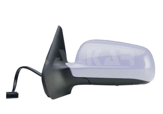 Alkar 6125127 Outer Rear View Mirror Left Electric Aspheric Heated Primed 5 Pin Volkswagen Bora 1998-2005 / Golf IV — Mirrors
