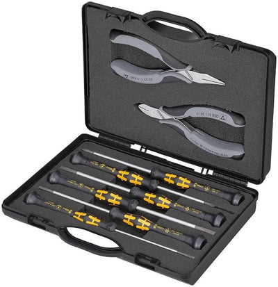 Knipex 00 20 18 ESD Electronics Pliers Set