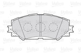 VALEO Front Brake Pads for Auris (_E15_) & Corolla Sedan (_E15_) - Reliable Stopping Power