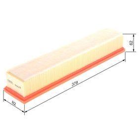 Bosch 09864B0005 Air Filter Renault Kangoo II-Clio II-Dacia Logan-Sandero 1.5 dCi K9k — Air & Cabin Filters