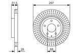 BOSCH Disc Brake 13-Ma.6 - 2 Pieces — Brake Rotors & Drums