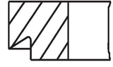 MAHLE Piston Ring Set 92.90mm Standard Piston Ring - W203, S203, W204 & More — Pistons & Rotating