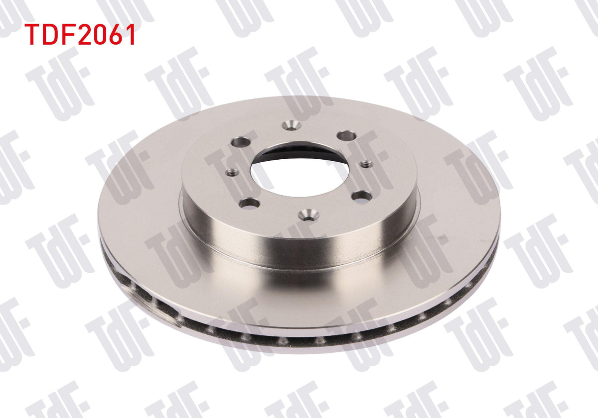 TDF TDF2061 Brake Disc Front Air 4 Bjn 261,5X21x64,15X44,7 Honda Civic VII 1.6i 2000-2006 / Civic VII 1.4i 2000-2006 / Jazz IV (Gk) 1.3 2016-| Set of 2