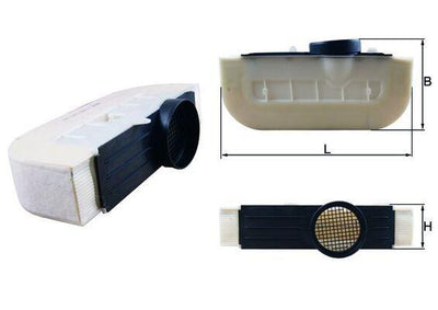 Mahle LX3294-4 Air Filter VW Touareg Audi A8 Q7 Q8 19- — Air & Cabin Filters