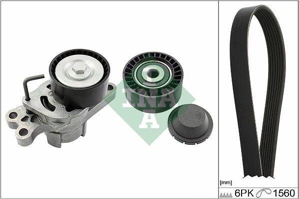 INA Alternator V Belt Kit - Compatible with 206 & T3e Plus Models — Belts