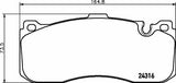 HELLA Pagid Brake Pads Front