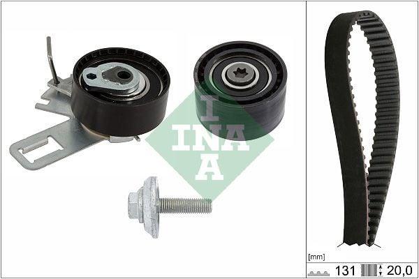 ina timing belt set 530076010 front view, ina timing belt set 530076010 side view, ina timing belt set 530076010 technical details INA Timing Belt Set 530076010 - Compatible with Partner, Berlingo, Corsa.F, Combo 1.5Hdi | 20 mm Width INA Timing Belt Set 530076010 - High Quality for Mechanics ina, timing-belt-set, automotive, mechanics, partner-berlingo-corsa, combo-15hdi, engine-parts, high-quality, auto-repair, ai-generated