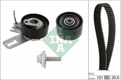 INA Timing Belt Set 530076010 - Compatible with Partner, Berlingo and 2 more models — Belts