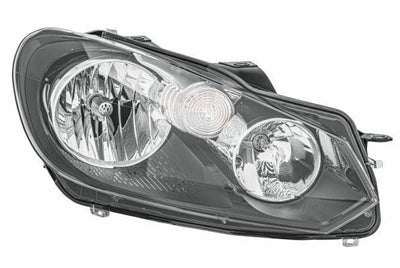 HELLA Halogen Headlight for 09 Golf VI - Right Signal, Daytime Running Light — Headlights