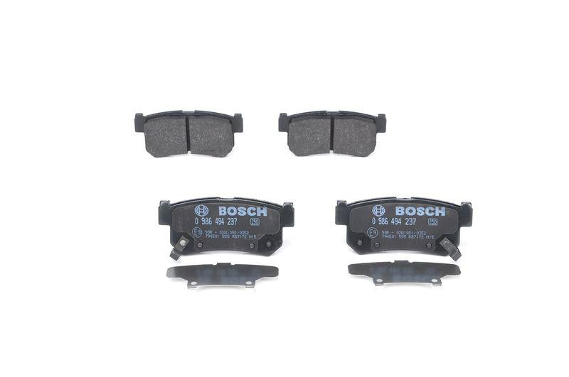 Bosch 0986494237 Brake Pad Rear Actyon Kyron Rexton Musso Korando 1997 — Brake Pads