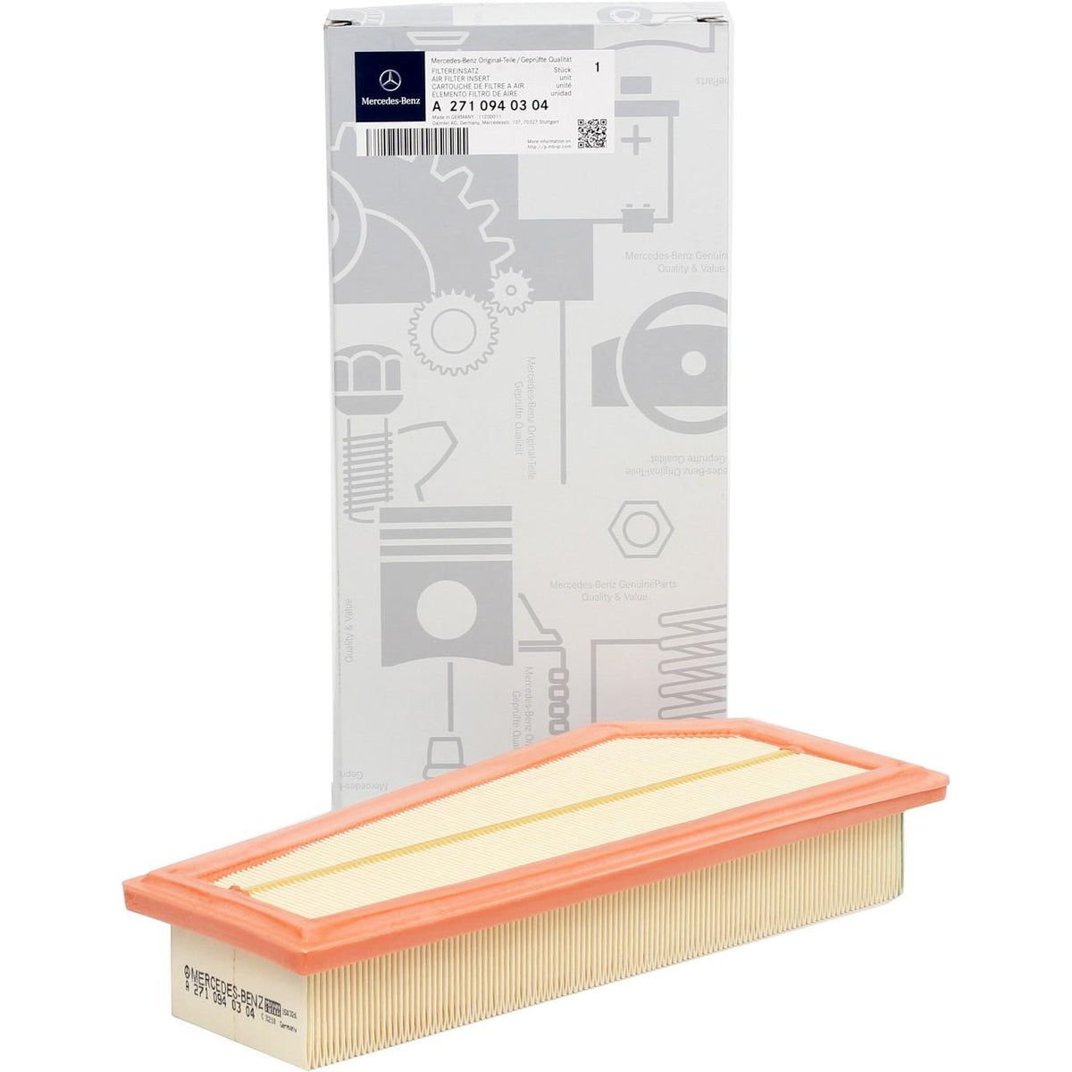 Mercedes-Benz A2710940304 Air Filter M271 W204-212 CGI — Air & Cabin Filters