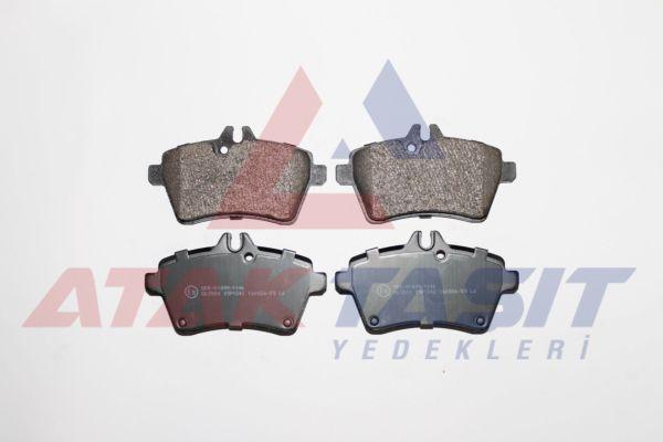 AP 05P1242 Brake Pad Front Mercedes A Series A 200 2004-2012 / A 150 2004-2012 / A 160 CDI 2004-2012 / A 170 CDI — Brake Pads
