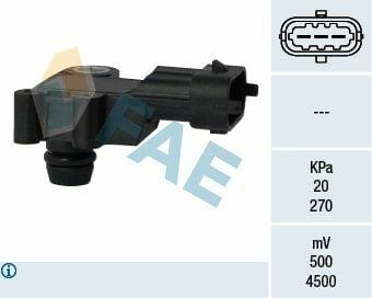 FAE Manifold Pressure Sensor - Emme Manifold Pressure Sensor for Astra J Insignia 1.4 16V — Vehicle Sensors & Switches