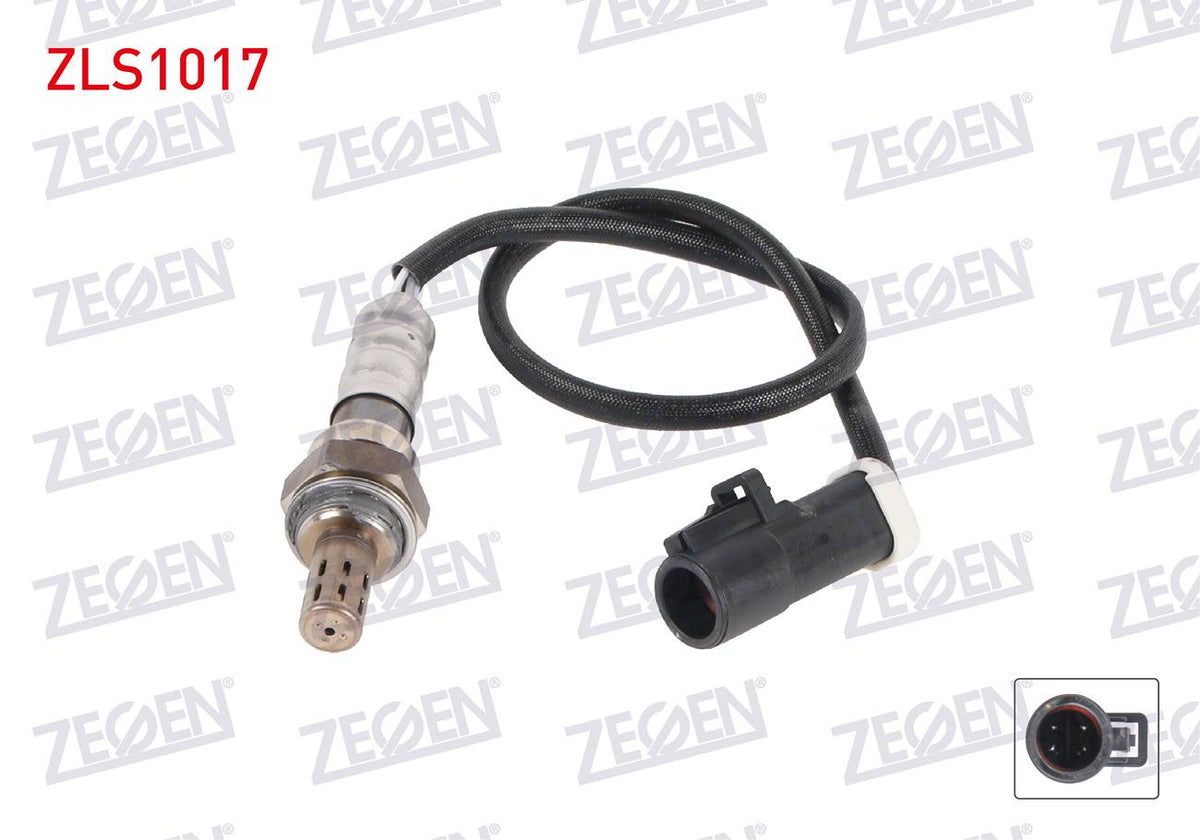 Zegen ZLS1017 Lambda (Oxygen) Sensor 460 mm Ford Fiesta V-VI 1.25i-1.4i 16V-1.6i 16V (Fuja-Fujb-Fxja-Fxjb — Oxygen & Air-Fuel