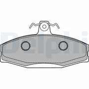 delphi lp1429 front brake pads, delphi brake pads specifications DELPHI LP1429 Front Brake Pads - WVA 20861 for Volkswagen Caddy & Škoda Favorit | 115mm Width DELPHI LP1429 Front Brake Pads - Volkswagen Caddy, Škoda Favorit | 115mm Width delphi, brake-pads, car-parts, Volkswagen, caddy, skoda, favorit, mechanic-tools, braking-system, ai-generated