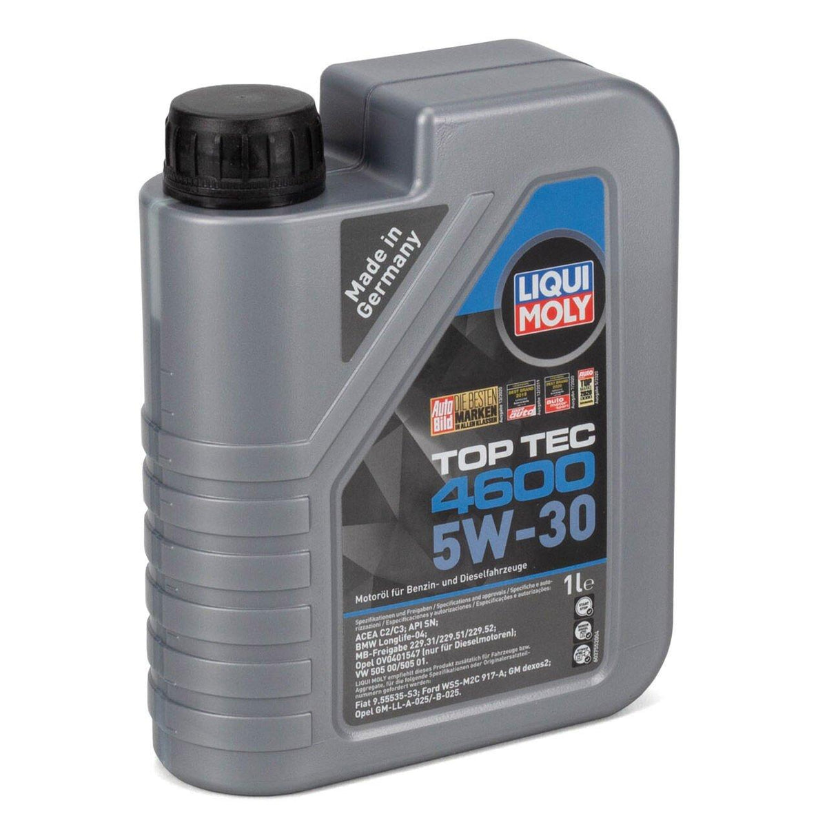 Liqui Moly 2315 5W-30 Top Tec 4600 Tam Synthetic Motor Oil 1 Litre (2315) — Fluids & Chemicals