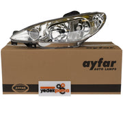 ayfar-left-headlight-peugeot-206, peugeot-206-headlight-installation Ayfar Left Headlight for Peugeot 206 - Compatible & Durable for Car Owners | 1998-2011 Models Ayfar Left Headlight for Peugeot 206 (1998-2011) peugeot-206, left-headlight, ayfar, car-parts, auto-lighting, replacement-headlights, car-owners, headlight, vehicle-upgrades, ai-generated