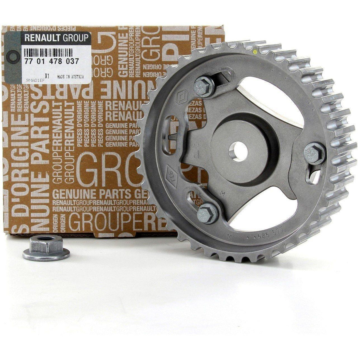 Mais Renault Fluence Camshaft Sprocket - 1.5 dCi Diesel Compatibility — Timing