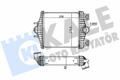 KALE Turbo Radiator (Intercooler) for 2012 Range Rover and Range Rover Sport 3.0Td — Radiators & Fans