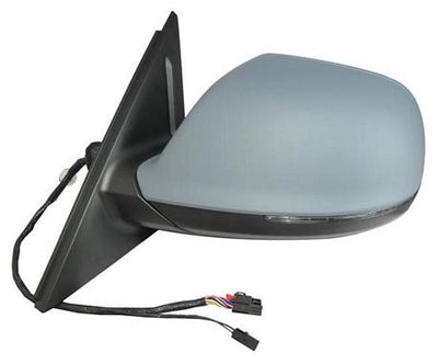 Alkar 9043794 Outer Rear View Mirror Left Electric Aspheric Heated Primed Folding with Turn Signa — Tail, Signal & Reflectors