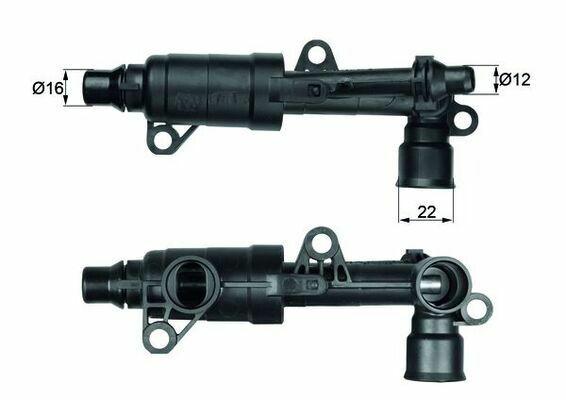 MAHLE TO1186 Thermostat 86°C — Water Pump & Thermostat