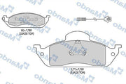 mandobf015137-brake-pads-front-view, mandobf015137-brake-pads-side-view MANDO MBF015137 Brake Pads - Premium Front Set for 1998-2006 Mercedes MS-W163 | ECE R90 Approved MANDO MBF015137 Brake Pads - Front Set for MS-W163 brake-pads, mando, vehicle-maintenance, front-brake-pads, quality-replacement-parts, car-accessories, drivers, vehicle-owners, car-braking-system, ai-generated