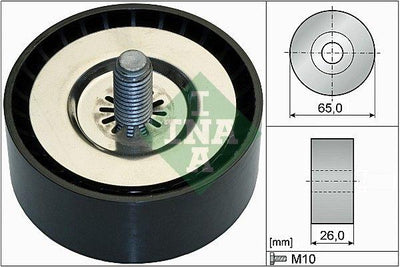 INA 532073610 V-Belt Tensioner Bearing Captiva Antara Cruze Z22d1 A22dm — Pulleys & Tensioners