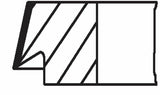 MAHLE Piston Ring Std 82mm — Pistons & Rotating