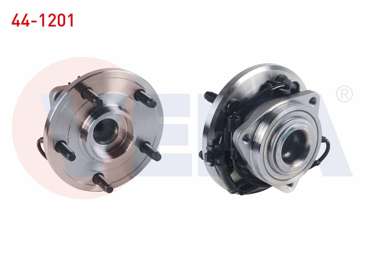 Veka 44-1201 Wheel Hub Left-Right with Bearing Front ABS with Sensor 5 Bjn Jeep Grand Cherokee III 3.0 Crd 2 — Hub Assemblies