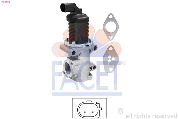 Facet 23.0121 EGR Valve Ducato 2,2,3 Doblo 1.9 JTD Tip2 Alfaremo 159 1.9 JTD Astra H Vectra C 1.9Ctdi — Emission Control