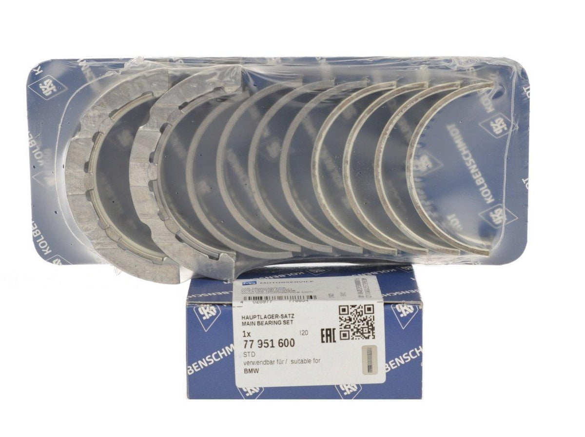 Kolben BMW N47 Standard Main Bearing Set - Original Quality for Cars and Mechanics — Cylinder Head & Block