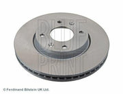 blueprint brake discs front view, blueprint brake discs side view, blueprint brake discs packaging BLUEPRINT Brake Disc Set - Compatible with Sonata 98-04 & Elantra 01-06 | 2 Pack BLUEPRINT Brake Disc Set for Sonata & Elantra brake-discs, blueprint, sonata, elantra, car-parts, mechanics, car-owners, auto-repair, ventilated-brakes, ai-generated