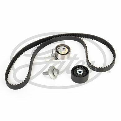 GATES Timing Belt Kit K015688XS - Timing Tk 15 for Focus, Fiesta and 2 more models — Belts