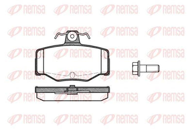 REMSA 0343.00 Brake Pad — Brake Pads