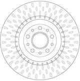 TRW DF6424 Front Brake Disc - 305mm Diameter for 500L and Doblo Models — Brake Rotors & Drums