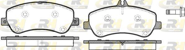 ROADHOUSE 21377.00 Brake Pad Glk-Class X204 06 08-Xx — Brake Pads