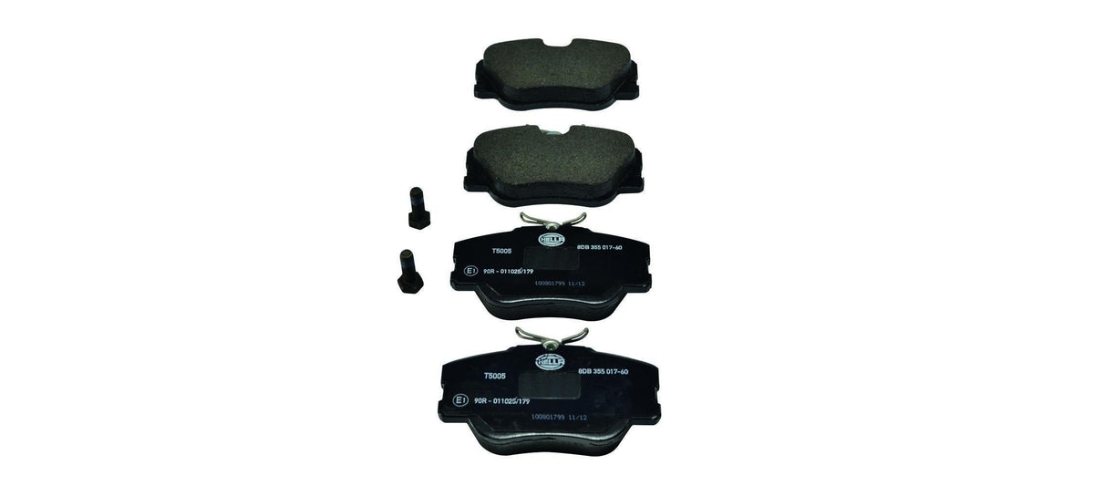 Hella 8DB355017-601 Brake Pad Front W201 88 > 93 W124 88 > 93 S124 85 > 93 C124 93 > 97 A124 93 > 98 — Brake Pads