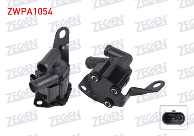 Zegen ZWPA1054 Auxiliary Water Pump BMW 5 Series (F10) 520 D 2010-2014 / 7 Series (F01) 2009-2012 — Water Pump & Thermostat