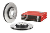 BREMBO Front Brake Disc 09.C636.11 - High Carbon Durable - VW Amarok — Brake Rotors & Drums