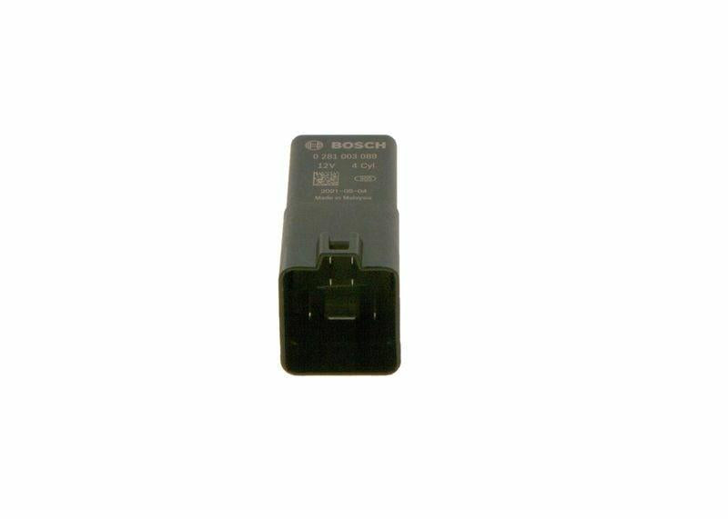 bosch glow plug control unit 0281003089 front view, bosch glow plug control unit 0281003089 installed in a vehicle BOSCH Glow Plug Control Unit 0281003089 - Compatible with VW Models | For Car Owners and Mechanics BOSCH Glow Plug Control Unit 0281003089 bosch, glow-plug, control-unit, vehicle-maintenance, car-parts, vw, engine-parts, auto-repair, car-owners, ai-generated