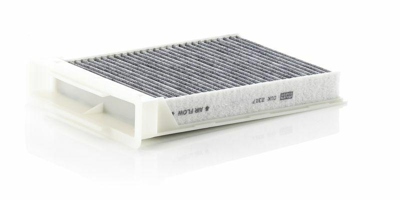 MANN CUK2317 Cabin Filter - Activated Carbon for Citroen C1 & Peugeot 107 — Air & Cabin Filters