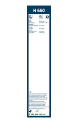 BOSCH 550mm Rear Wiper Blade - Mondeo I, Mazda 626 III/IV, Laguna I — Wipers