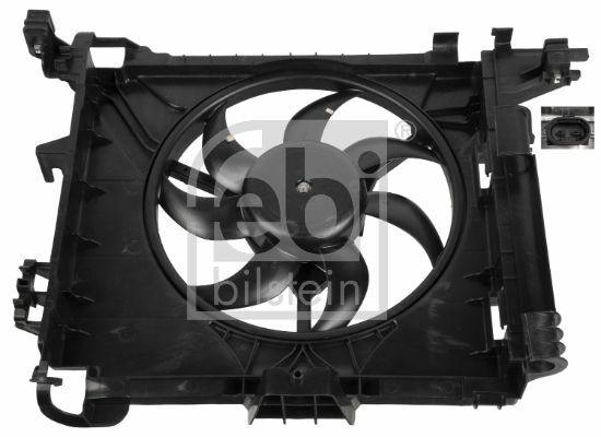 FEBI Fan Complete for Mercedes Smart - 150W Motor, 7 Blades — Radiators & Fans