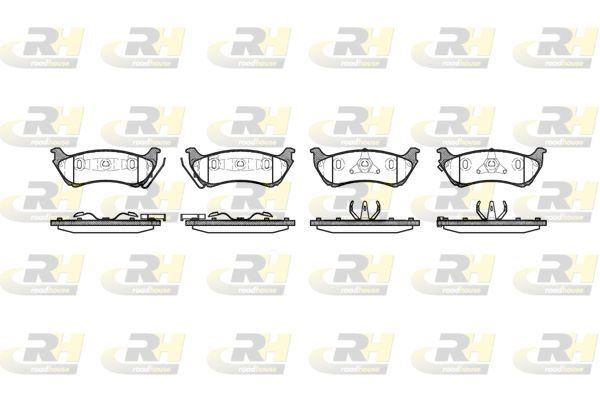 ROADHOUSE 2698.01 Brake Pad M CLAss W163 02 98-06 05 — Brake Pads