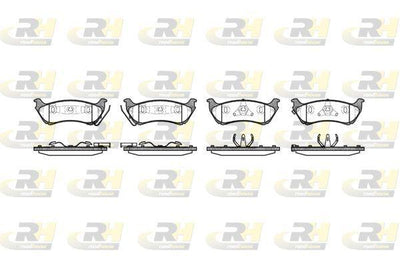 ROADHOUSE 2698.01 Brake Pad M CLAss W163 02 98-06 05 — Brake Pads