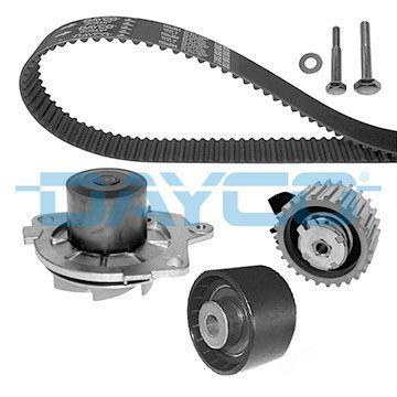 Dayco KTBWP1990 Timing Belt Kit + Water Pump Doblo Marea Punto Strada 1.9 D 96 — Water Pump & Thermostat