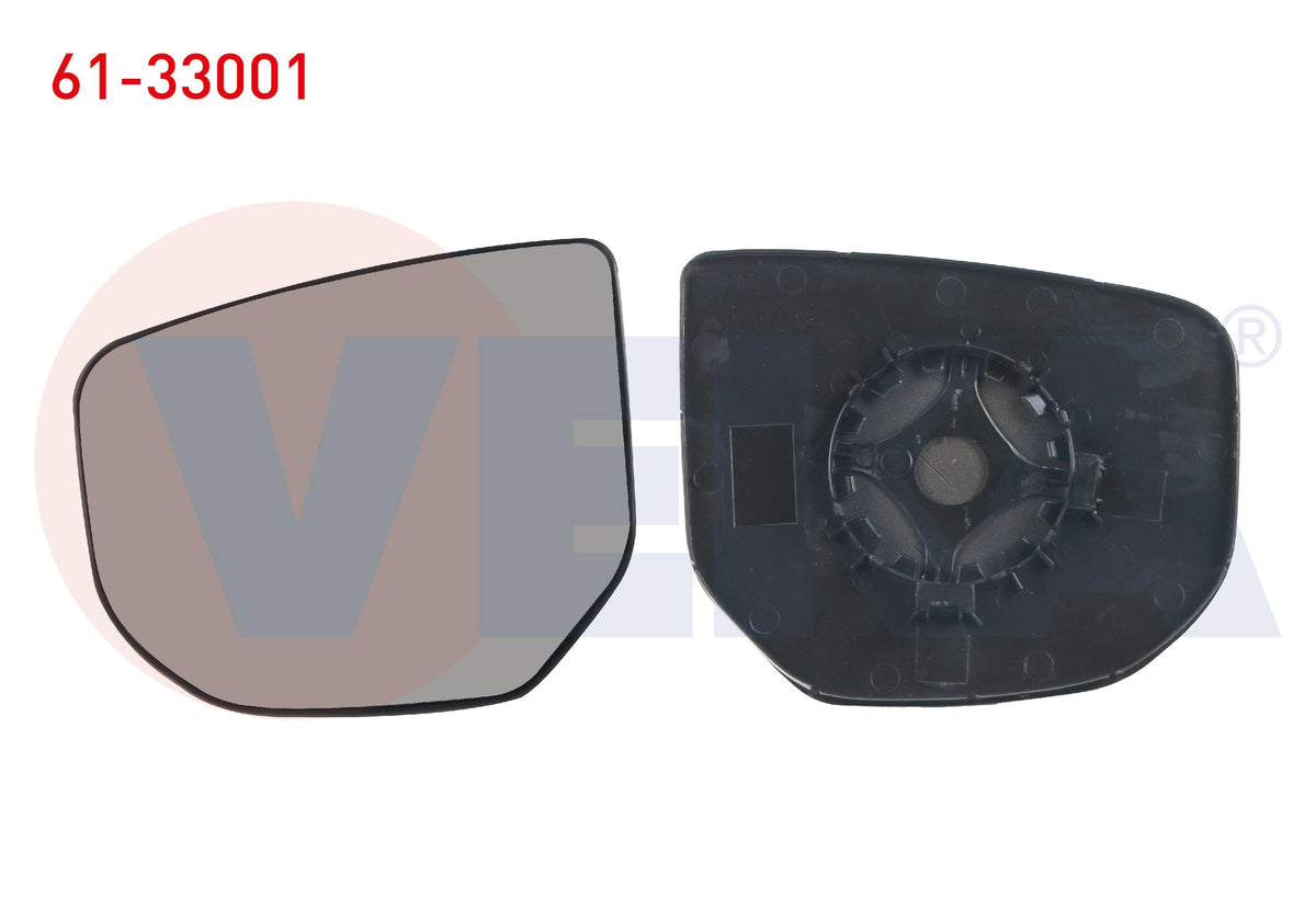 Veka 61-33001 Mirror Glass Left Mechanical Peugeot Partner Tepee 2008-2012 / Citroen Berlingo 2008-2012