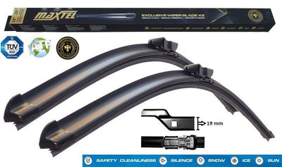 Maxtel 12107303 Front Wiper Set Muz Type Opel Astra J K P508 675 + 625mm — Wipers