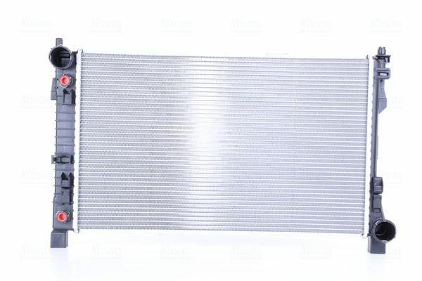 NISSENS Radiator 203 - Built-In Oil Cooler, Aluminum Cooling Fins — Oil System